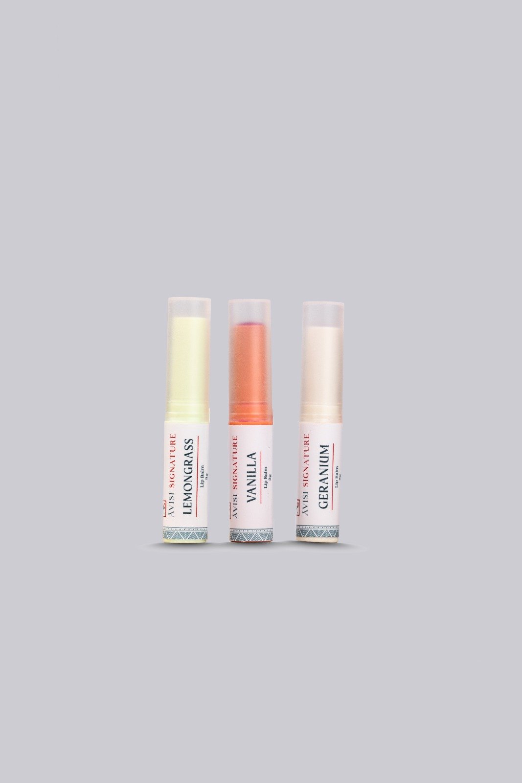lip balm geranium and lemon grass