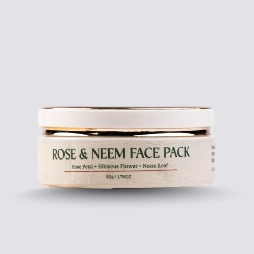 Face mask powder-Rose and Neem 50g